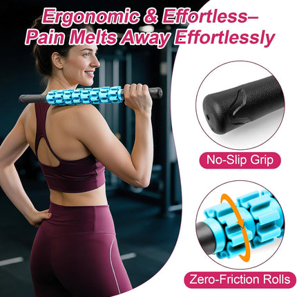 Muscle Roller Stick for Deep Tissue Massage, Legs & Muscle Recovery