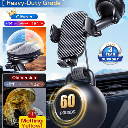 Universal Car Phone Holder – Windshield, Dashboard, Air Vent Mount for Smartphones
