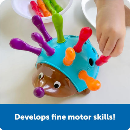 Toddler Spike Hedgehog Toy with Shape Matching Fine Motor Skills Game
