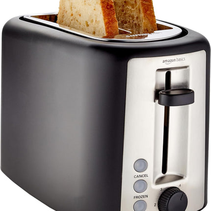 2-Slice Toaster with Bagel Function, Defrost, Cancel Buttons & Crumb Tray
