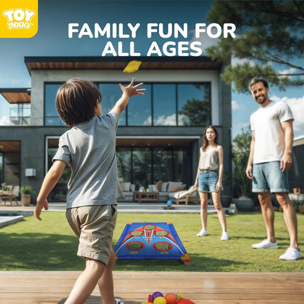 Bean Bag Toss Board Game for Backyard Fun, Parties & Outdoor Play