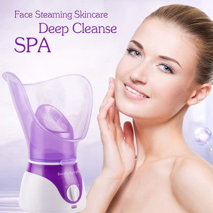 Facial Steamer Spa Home Deep Clean Pore Blackhead Remover Skin Hydration