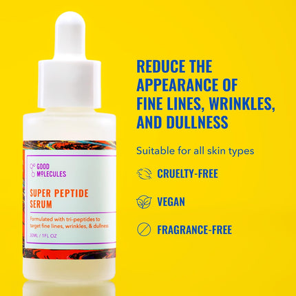Super Peptide Serum – Anti-Aging, Plump & Firm Face with Copper Peptides