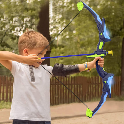 2-Pack Kids Bow & Arrow Set with 14 Suction Cup Arrows & Targets, Ages 4–12