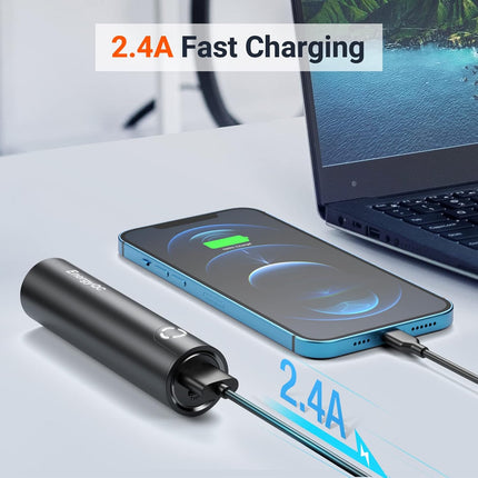 USB-C Portable Power Bank 5000mAh – Fast Charging for iPhone & Samsung