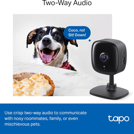 C101 1080P Indoor Security Camera Baby Monitor Pet Cam Night Vision WiFi