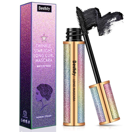 4D Silk Fiber Lash Mascara, Waterproof, Smudge-Proof, Thickening & Lengthening, No Clumps
