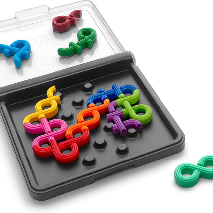 IQ Noodles Logic Puzzle Game with 120 Challenges Travel Brain Teaser