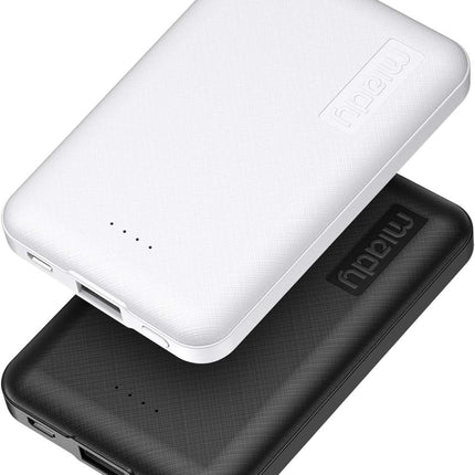 2 Pack 5000mAh Portable Charger Power Bank Dual USB Battery Pack Travel