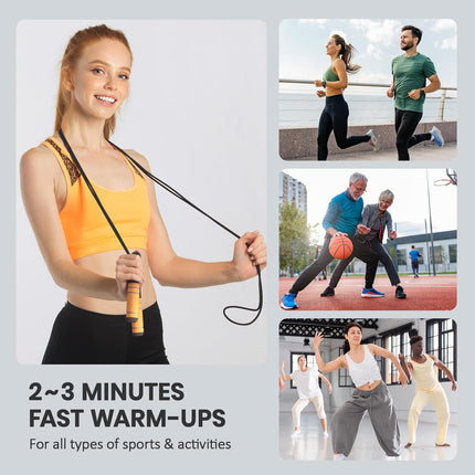 Digital Jump Rope with Smart Counter Timer Adjustable Speed Skipping Rope