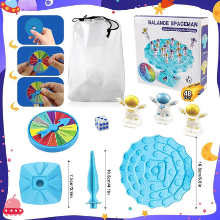 Astronaut Balance Board Game Interactive Family Tabletop Game Ages 6+
