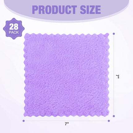 28-Pc Facial Cleansing Towels – Super Soft, Absorbent Makeup Remover Cloths