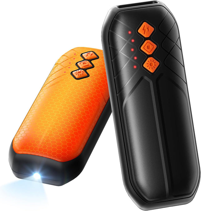 2-Pack AI Hand Warmers – 6000mAh Rechargeable Pocket Heater with LED