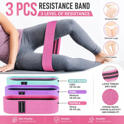 10-Piece Barbell Pad Set, Squat & Hip Thrust Cushion with Bands, Straps & Bag