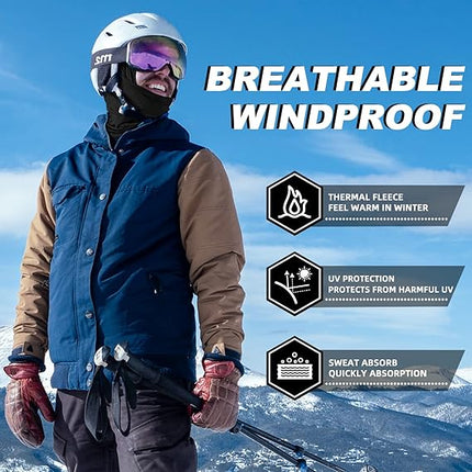 Cold Weather Balaclava – Windproof Thermal Ski Mask & Neck Warmer