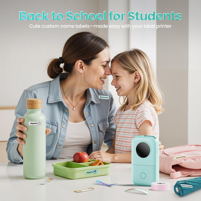 Label Maker Machine D30 – Handheld Thermal Printer with Multiple Templates & Fonts