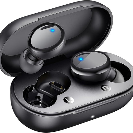 True Wireless Bluetooth 5.3 Earbuds 48H Playtime In-Ear Headphones Black