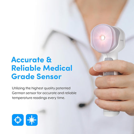 Digital Medical Grade Touchless Forehead Thermometer, FSA-HSA Eligible, 1s Results