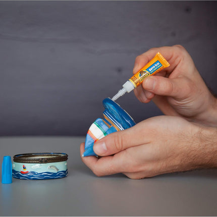 Super Glue Clear – 4 Tubes, 3g Each, Fast-Setting All-Purpose Adhesive