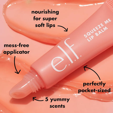 Squeeze Me Lip Balm Strawberry Hyaluronic Acid Moisturizing Vegan Lip Care