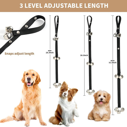 Dog Doorbells for Potty Training – Upgraded Puppy Bells with 3 Length Adjustments