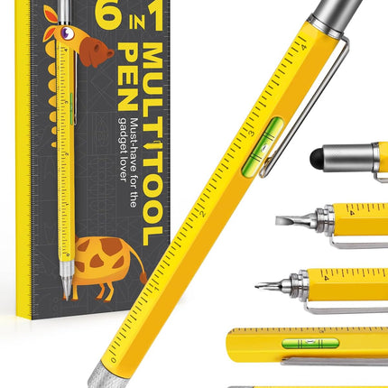Multitool Pen – Stocking Stuffer for Men, Cool Gadgets & Gifts for Dad, Husband