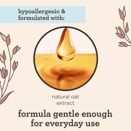 Daily Care Gift Set with Prebiotic Oat – Lotion & 2-in-1 Baby Wash, Paraben-Free