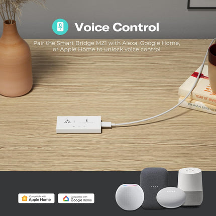 Smart Bridge MZ1 – Zigbee to Matter Hub, Compatible with Google & Apple Home