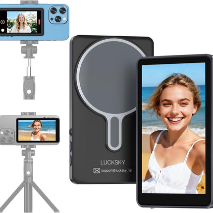 Vlog Magnetic 4K Monitor Screen for Live Streaming TikTok and Video