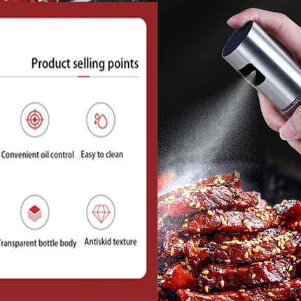 Oil Sprayer for Cooking 100ml Olive Oil Spritzer for Air Fryer Salad BBQ Roasting