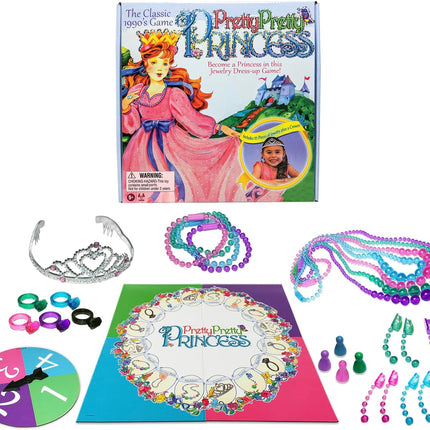 Pretty, Pretty, Princess Board Game – Jewelry Dress-Up Game Ages 5+