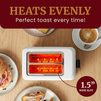 Cool Touch Toaster ECT-1027 – Slide-Out Crumb Tray, Bagels & Specialty Breads