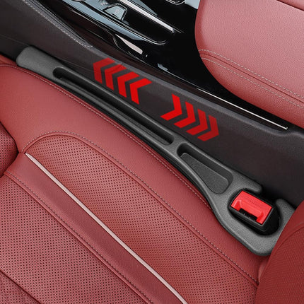 2-Pack Car Seat Gap Filler Organizer, Universal Seat Gap Plug with Storage Slot