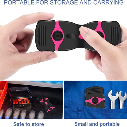 Razor Blade Scraper – Double Edged Tool with 10 Blades for Glass, Decals, Adhesive
