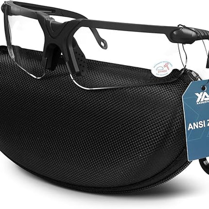 Shooting Glasses for Adults – Anti-Fog Safety Glasses with Case