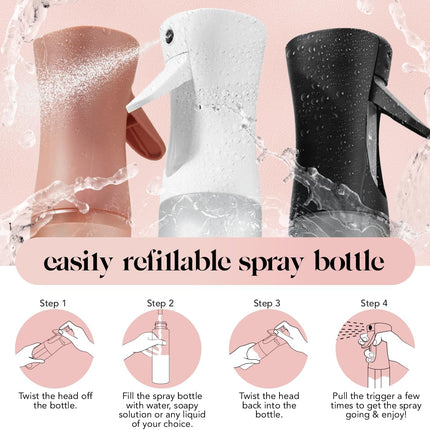 Continuous Spray Bottle – Fine Mist Water Mister for Hair & Plants, 150ml