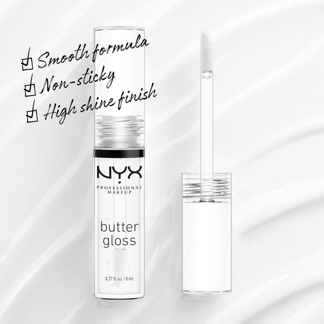 Butter Gloss Sugar Glass Clear Lip Gloss Non Sticky Professional Makeup