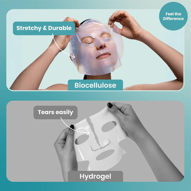 Hydrate Korean Face Mask 5 Pack – Hyaluronic Acid & Aloe Sheet Mask