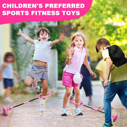 Skip Ball – Foldable Flash Wheel Swing Toy for Kids & Adults, Ages 5–10