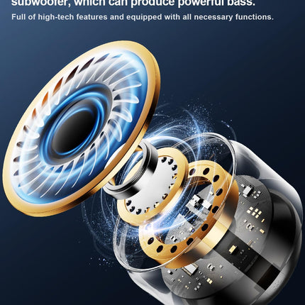 Mini Portable Wireless Bluetooth Speaker – TWS, LED Lights & Lanyard, Gift for Kids & Adults