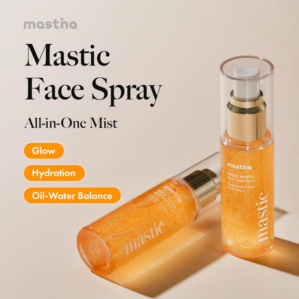 Mastic Face Spray 1.69 fl oz – Hydrating Facial Mist for Natural Glow, Travel