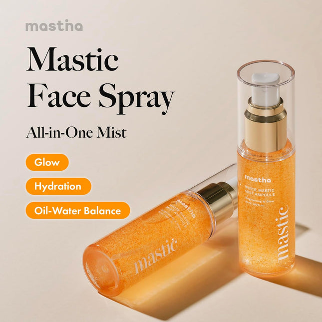 Mastic Face Spray 1.69 fl oz – Hydrating Facial Mist for Natural Glow, Travel