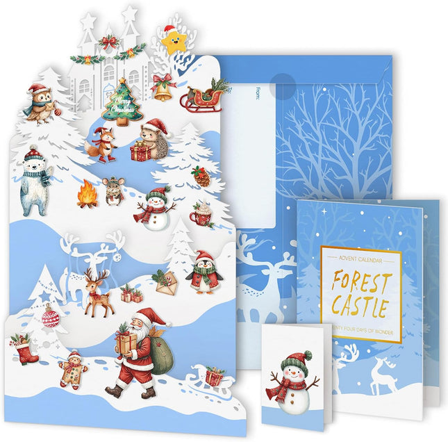 Woodland Advent Calendar 2025 – 24-Day Christmas Countdown for Kids & Adults