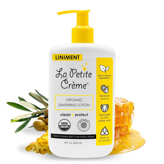 Creme French Premium Liniment Baby Lotion – Organic Moisturizer & Skin Cleanser