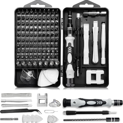 115-in-1 Precision Screwdriver Set – Magnetic Repair Tool Kit for Electronics