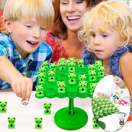 Frog Balance Game – Two-Player Board, Educational Montessori Toy for Kids
