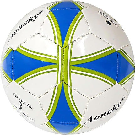 Soccer Ball with Pump Official Size Training Football Indoor Outdoor Play
