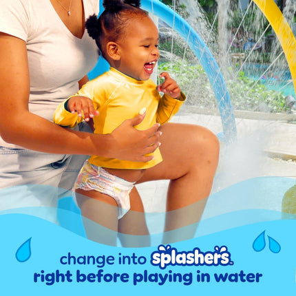Baby Swim Diapers – Splashers, Size 2–3, 20 Pack, Disposable & Leak-Free