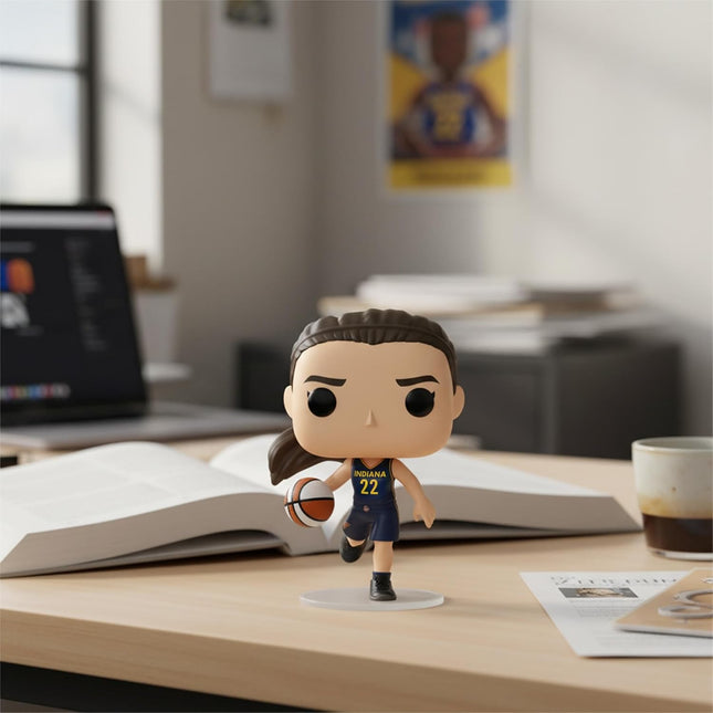 Caitlin Clark WNBA Collectible Vinyl Figure – Indiana Fever, Sports Gift for Kids & Adults