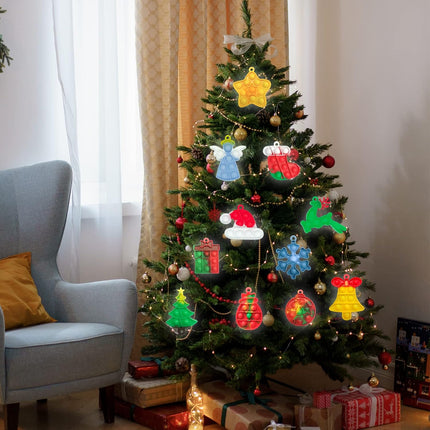 Christmas Mini Push Pop Bubble Fidget Toy – Keychain Pop Toy for Stress Relief